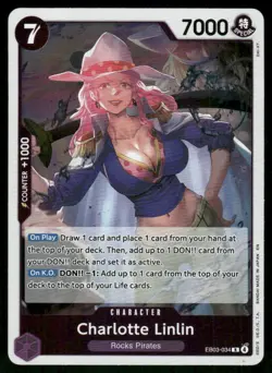 Charlotte Linlin EB03-034 Extra Booster: One Piece Heroines Edition Foil NM - Image 1