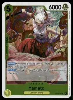 Yamato EB03-057 Rare Extra Booster: One Piece Heroines Edition One Piece Foil NM - Image 1
