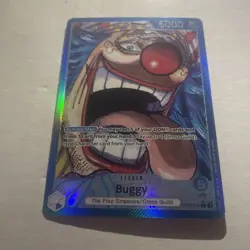 Buggy Leader Parallel alt art (PSA10 CONTENDER) English OP09-042 One Piece tcg - Image 2