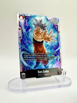 Dragon Ball Super Card Game Fusion World Son Goku Fb04-129 Secret Rare TCG NM - Image 1