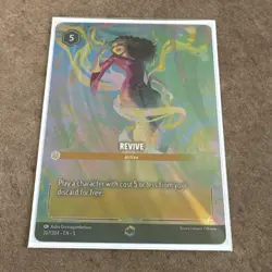 Disney Lorcana Shimmering Skies REVIVE Action 207/204 Enchanted Foil - Image 1