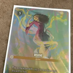 Disney Lorcana Shimmering Skies REVIVE Action 207/204 Enchanted Foil - Image 2