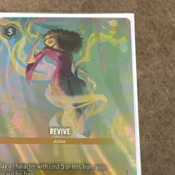 Disney Lorcana Shimmering Skies REVIVE Action 207/204 Enchanted Foil - Image 3