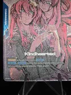 Gundam Card Game - KINDHEARTED GD04-101 (R+) Foil - Image 2
