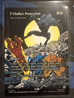 T'Challa's Protection - Teferi's Protection Marvel Universe Eternal-Legal Reg - Image 1