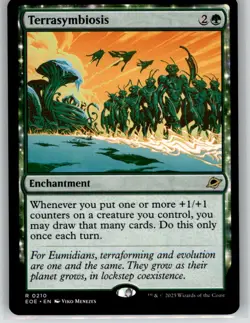 MTG - Terrasymbiosis - R - Edge of Eternities (EOE) #210 NM - Image 1