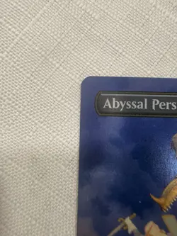 MTG Abyssal Persecutor - Foil - Borderless - Commander: The Lord of the Rings - Image 2
