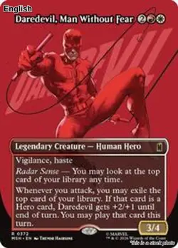 (Preorder) Daredevil, Man Without Fear (Borderless) (0372) EN [MSH - 372] - N... - Image 1