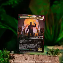 SECRET LAIR X MARVEL'S BLACK PANTHER NON-FOIL BRAND NEW SEALED - Image 2