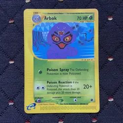 Arbok Expedition Base Set 35/165 e-Reader Pokemon TCG WotC Kyoko Umemoto | MP/LP - Image 1