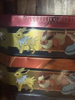 Pokemon TCG Triple Effect Tin Vaporeon Flareon Jolteon Set Of 3 Some Wear SEALED - Image 3