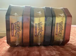Pokemon TCG Triple Effect Tin Vaporeon Flareon Jolteon Set Of 3 Some Wear SEALED - Image 4