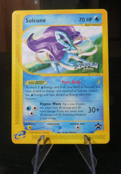 Pokemon Suicune Black Star Promo 53 Pokemon 4Ever MP - Image 1