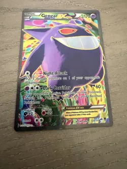 Pokemon Gengar EX Holo Ultra Rare 114/119 - Image 1
