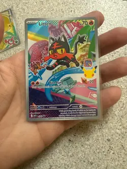Popplio Rowlet Litten MEP 043 044 045 Pokemon 30th Anniversary First Partner NM - Image 4