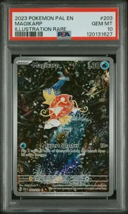 Pokemon Magikarp Paldea Evolved Illustration Rare #203 PSA 10 Gem Mint - Image 1