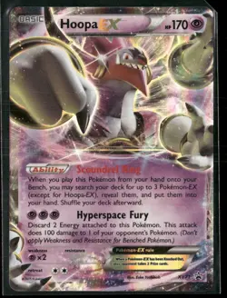 2015 Pokemon XY Promo Heavy Play Holo #XY71 Hoopa EX - Image 1