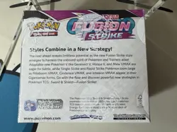 POKEMON - 💎FUSION STRIKE💎BOOSTER BOX w/ Acrylic | SEALED!! SEE PICS CONDITION - Image 4