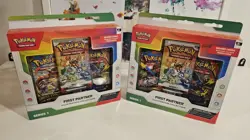 Pokemon TCG: First Partner Illustration Collection Series 1 Lot (2 Boxes) Sealed - Image 1