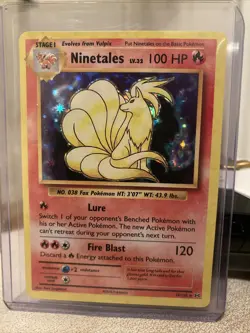 Pokemon | XY Evolutions | Ninetales 15/108 | Holo Rare | Pack Fresh | NM/M - Image 1