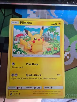 Pokemon Pikachu 30/111 Crimson Invasion - Image 1