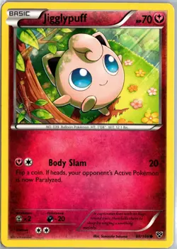 Jigglypuff 88/146 Common XY Pokemon Lightly Played - Image 1