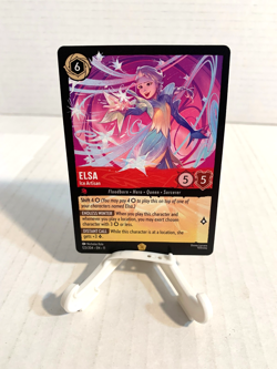 Disney Lorcana/Winterspell - Elsa Ice Artisan 123/204 - Legendary Foil NM/M - Image 1