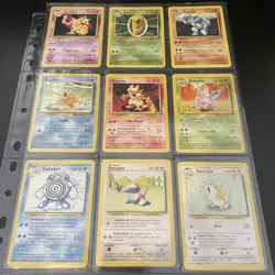 Vintage ⭐Complete Pokemon Base Set Common Uncommon Cards 1999⭐Pokemon Base set - Image 3