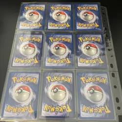 Vintage ⭐Complete Pokemon Base Set Common Uncommon Cards 1999⭐Pokemon Base set - Image 4
