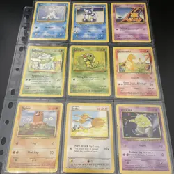 Vintage ⭐Complete Pokemon Base Set Common Uncommon Cards 1999⭐Pokemon Base set - Image 5