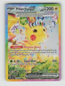 Pikachu EX 238/191 Special Illustration Rare Surging Sparks NM Pokemon Card - Image 1