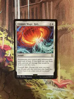 1 x Ultimate Magic: Holy - Final Fantasy Commander - NM - MTG - Image 1