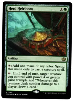 Herd Heirloom #0144 (TDM) Tarkir: Dragonstorm Rare MTG - Image 1
