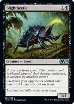 Blightbeetle (087/280) - M20 Magic 2020 Core Set - Uncommon - Image 1