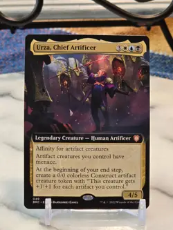 MTG Urza, Chief Artificer (Extended Art) - Commander: The Brothers' War LP - Image 1