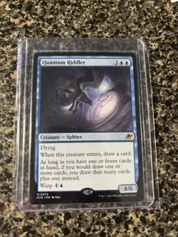 “Quantum Riddler” MTG Mythic Rare #72 (Edge of Eternities English) NM Condition - Image 1