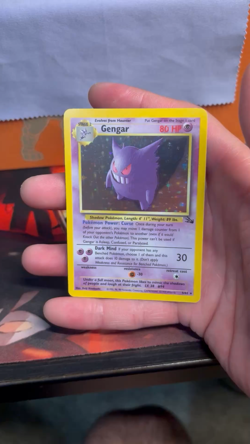 Gengar 5/62 Fossil-Unlimited Holo Pokemon TCG 1999 WoTC HP - Image 2
