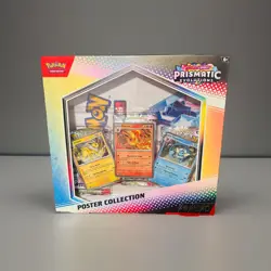 Pokemon TCG: Scarlet & Violet Prismatic Evolutions Poster Collection Box - Image 1