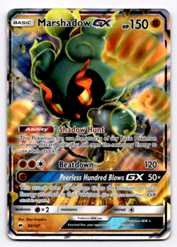 Marshadow GX SM - Burning Shadows - Pokemon LP 80/147 - Image 1