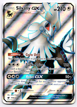 Silvally GX (Full Art) SM - Crimson Invasion - Pokemon LP 108/111 - Image 1