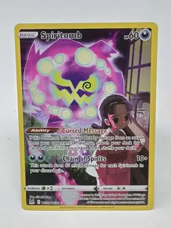 Pokemon TCG Spiritomb TG09/TG30 Lost Origin Trainer Gallery, Near Mint Condition - Image 1