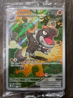 Tyrunt 070 Pokemon Center Black Star Promo Mega Evolution MEP Near Mint SEALED - Image 1