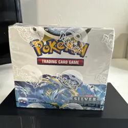 Pokemon TCG Sword & Shield Silver Tempest Booster Box 36 Packs SEALED - Image 1