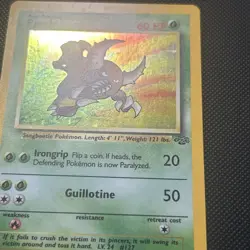 Pokemon TCG Pinsir Jungle 9/64 Holo Unlimited Holo Rare NM - Image 4
