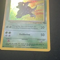 Pokemon TCG Pinsir Jungle 9/64 Holo Unlimited Holo Rare NM - Image 5
