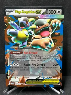 Mega Kangaskhan ex 104/132 Double Rare Mega Evolution Pokemon Near Mint - Image 1