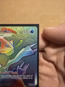 Pokemon TCG Kyurem VMAX 197/196 Lost Origin Rainbow Secret Rare - Image 3