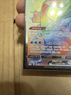 Pokemon TCG Kyurem VMAX 197/196 Lost Origin Rainbow Secret Rare - Image 5