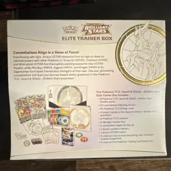 Pokemon TCG Brilliant Stars Elite Trainer Box Arceus English 2022 - Image 2