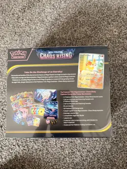 Chaos Rising Pokemon Center PKC ETB 🔥BRAND NEW+SEALED🔥 no tips - Image 3